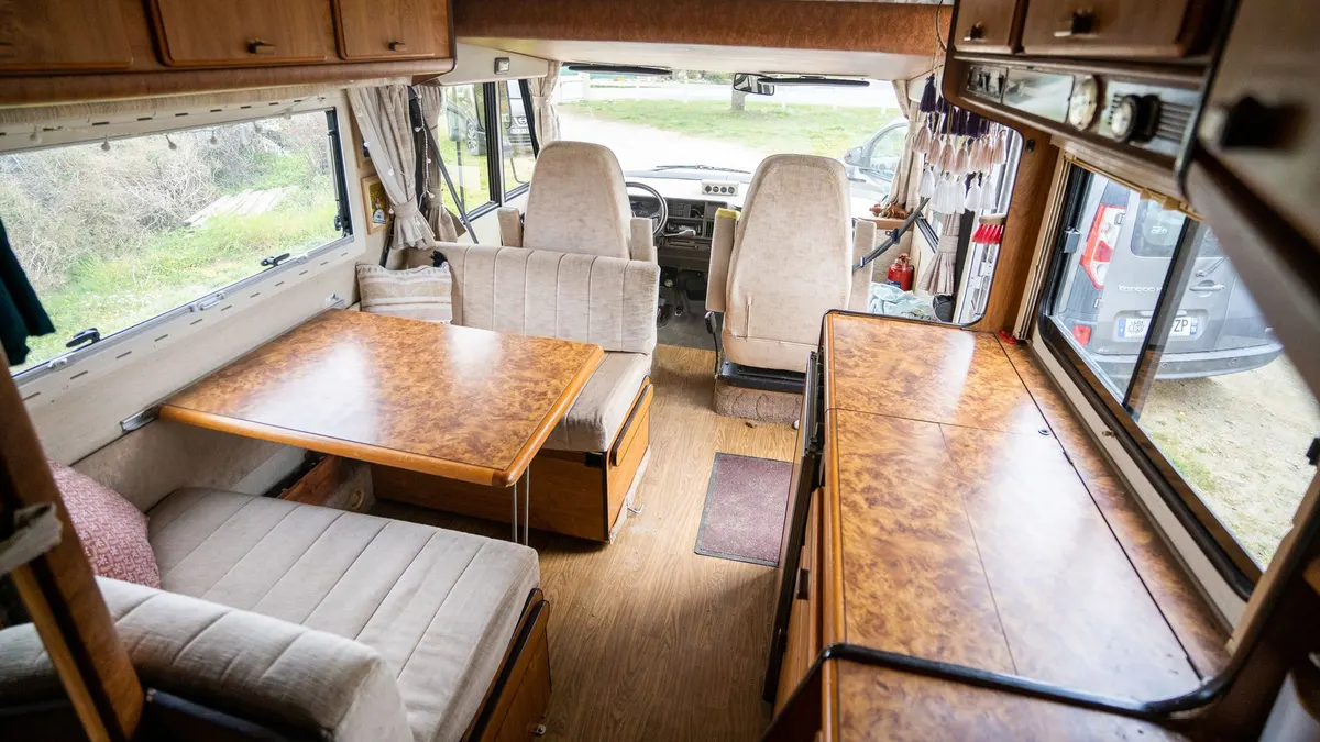 A van interior mid conversion